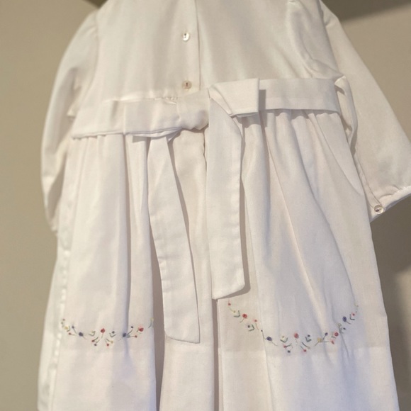 Comfortable Floral Baptismal/Christening Dress - Picture 2 of 6
